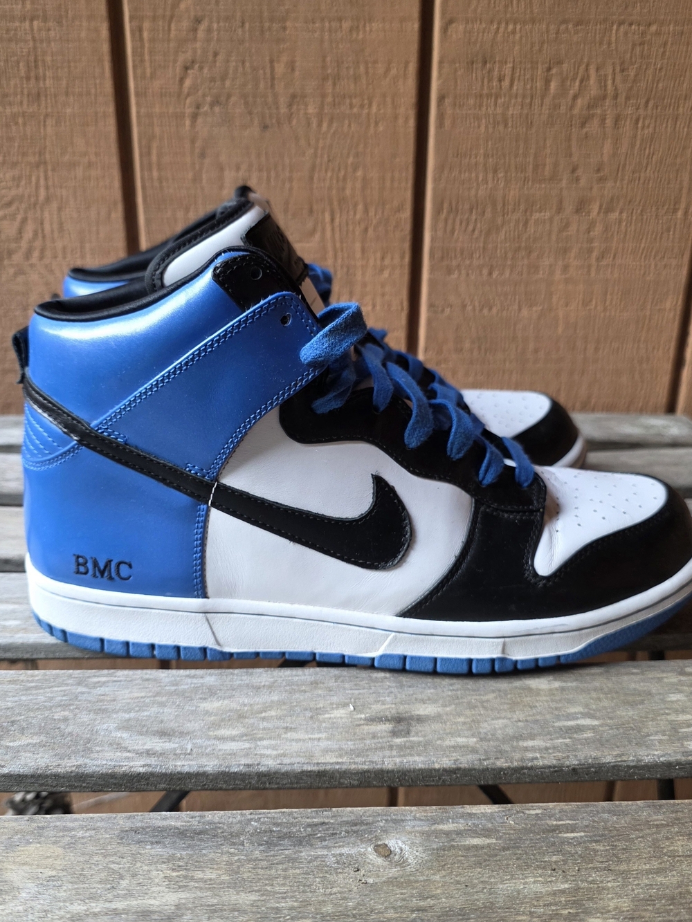 Nike Dunk High By You ID Fragment Royal Blue White Black Sneakers